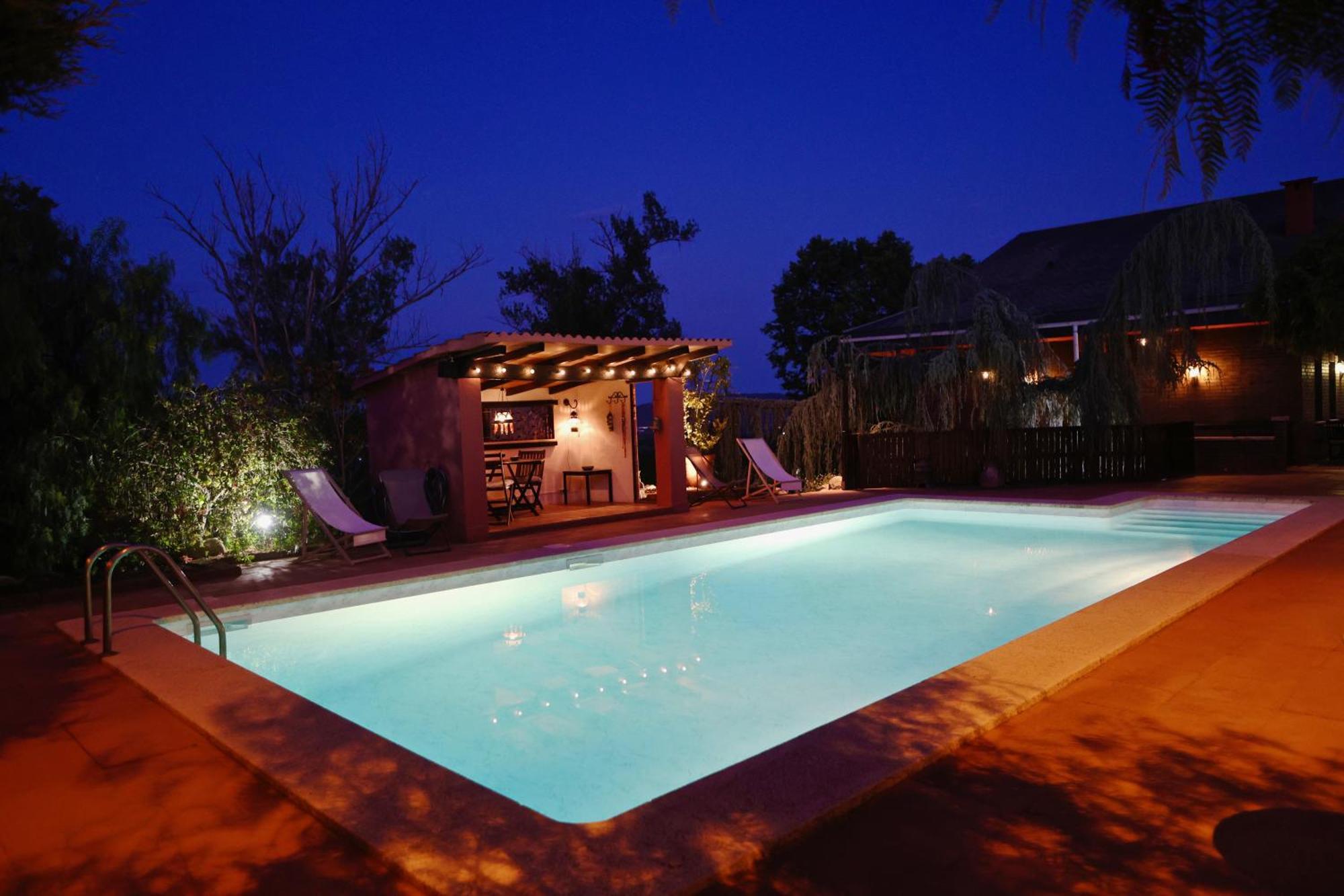 Villa El Cedre Blau Vivienda Con Piscina En Granollers Exterior foto