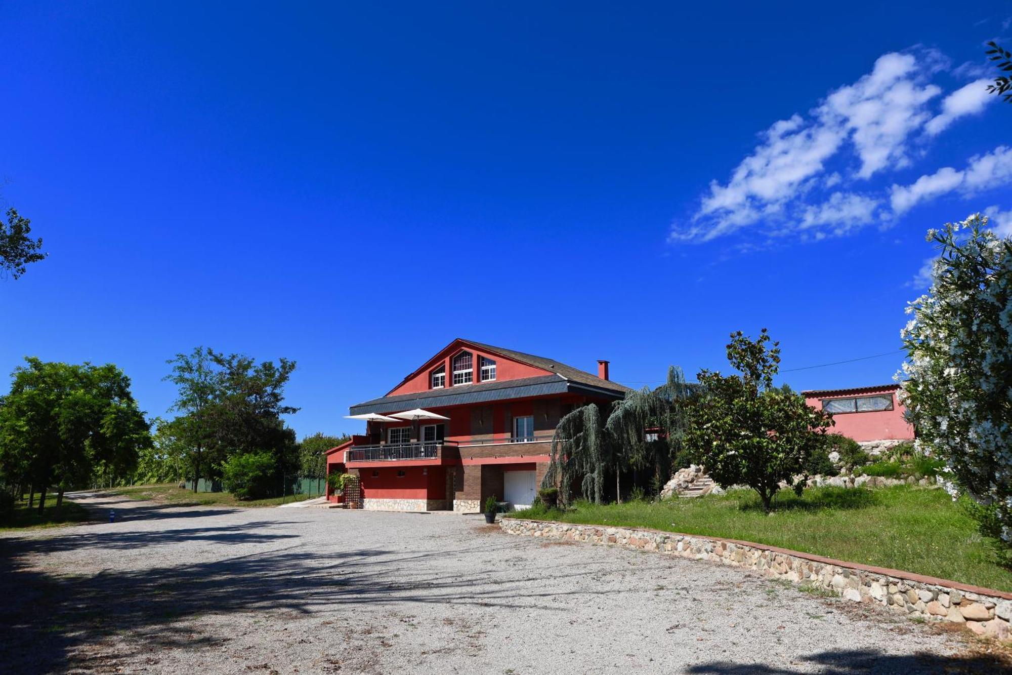 Villa El Cedre Blau Vivienda Con Piscina En Granollers Exterior foto