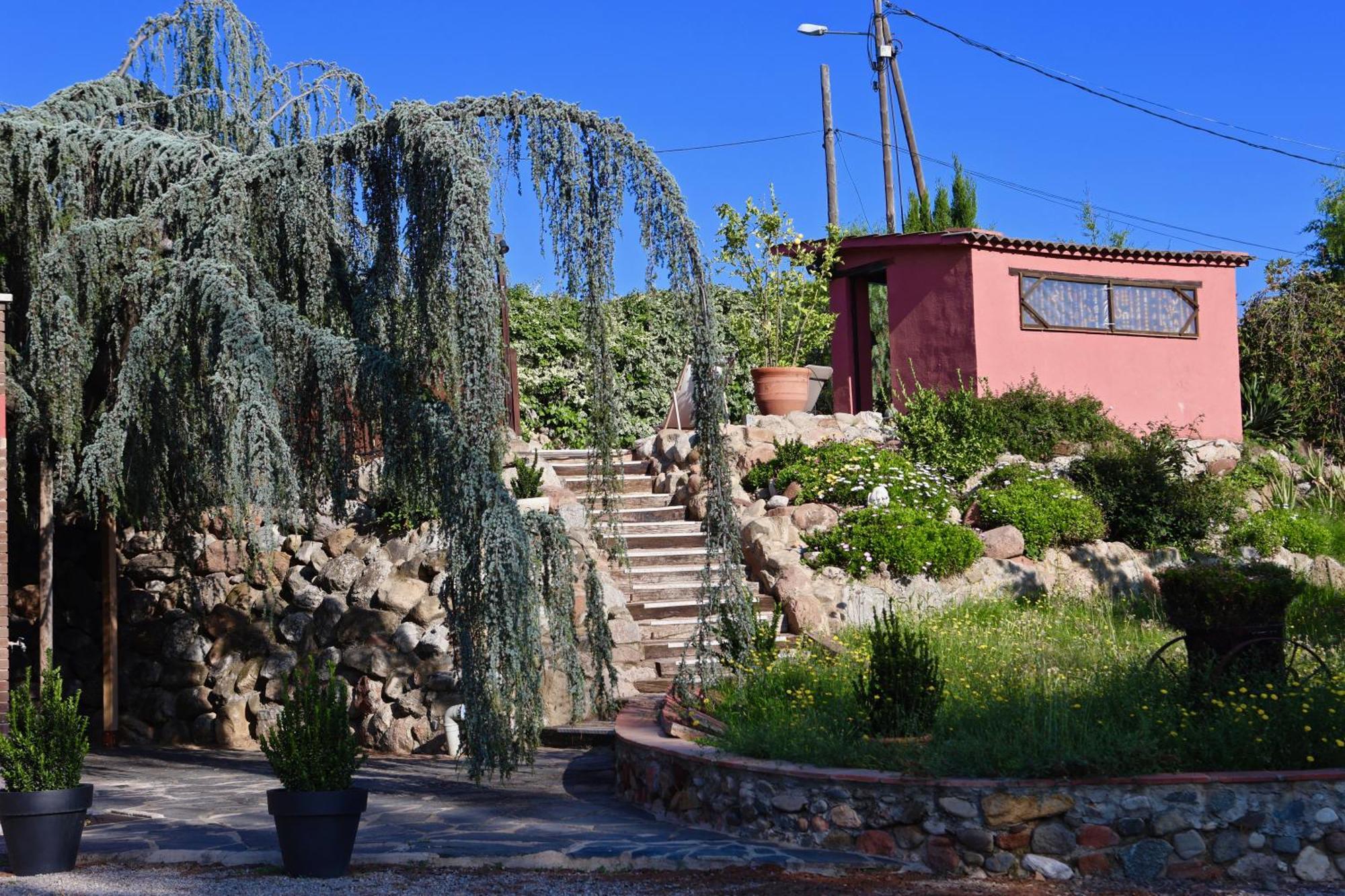 Villa El Cedre Blau Vivienda Con Piscina En Granollers Exterior foto